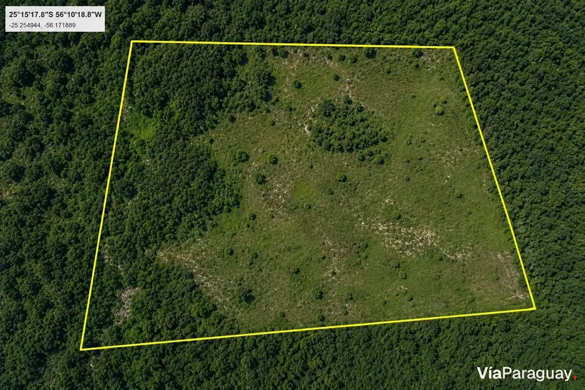 Terreno de 32 hectares à venda em Cerro Tres Kandú