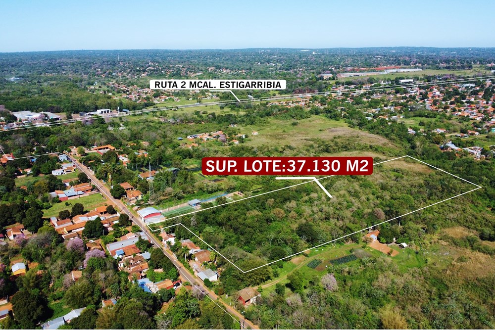 3.7-hectare land for sale in Itauguá