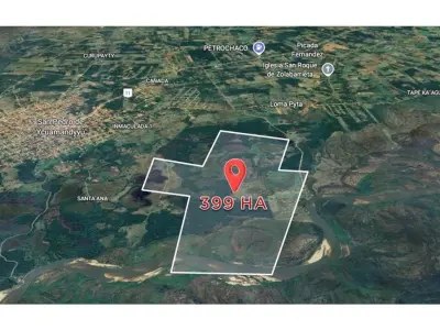 Terreno de 399 hectares à venda em San Pedro