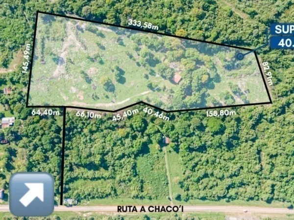 Terreno de 4 hectáreas en venta, Villa Hayes, Presidente Hayes