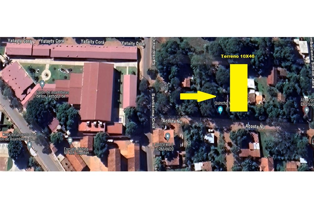 Terreno de 400 m² à venda em Santísima Cruz, Capiatá