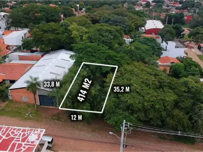 Terreno de 414 m² en venta en Puerto Pabla, Lambaré