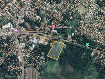 Terreno de 41.877 m² en venta en el centro de Coronel Oviedo