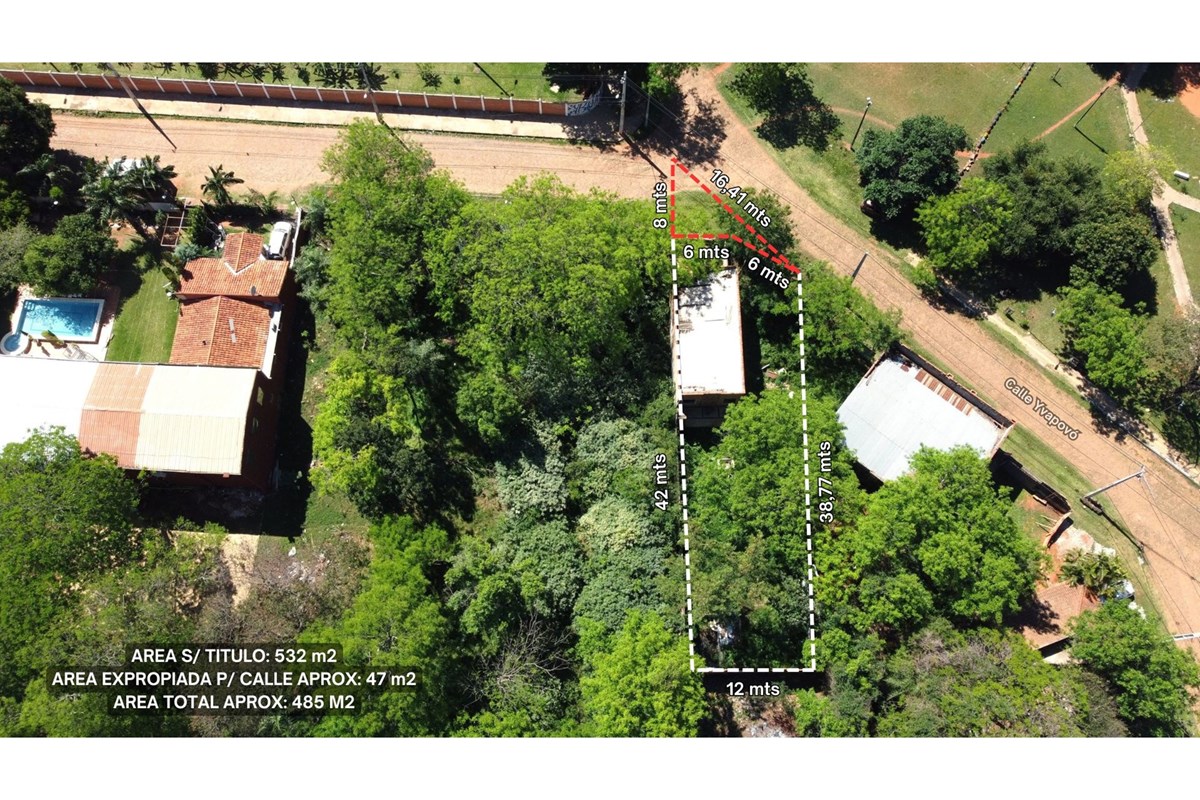 Terreno à venda em Ycuá Duré, Luque — 485 m²