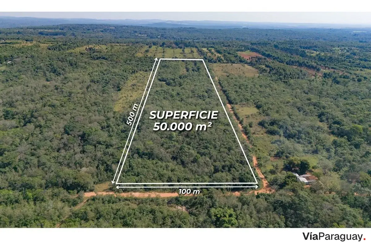 Terreno de 5 hectáreas en venta en Eusebio Ayala, Cordillera