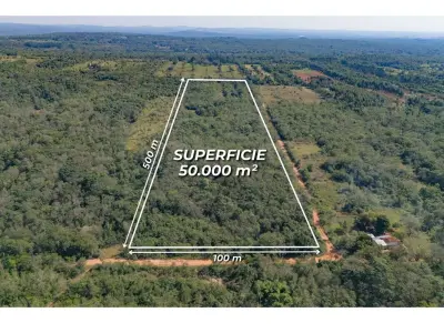 Terreno de 5 hectáreas en venta en Eusebio Ayala, Cordillera