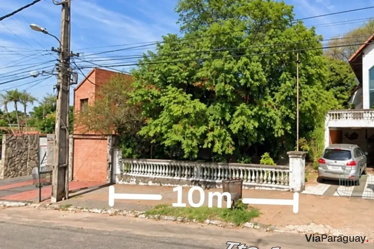 Land for sale of 569 m² in San Vicente, Asunción