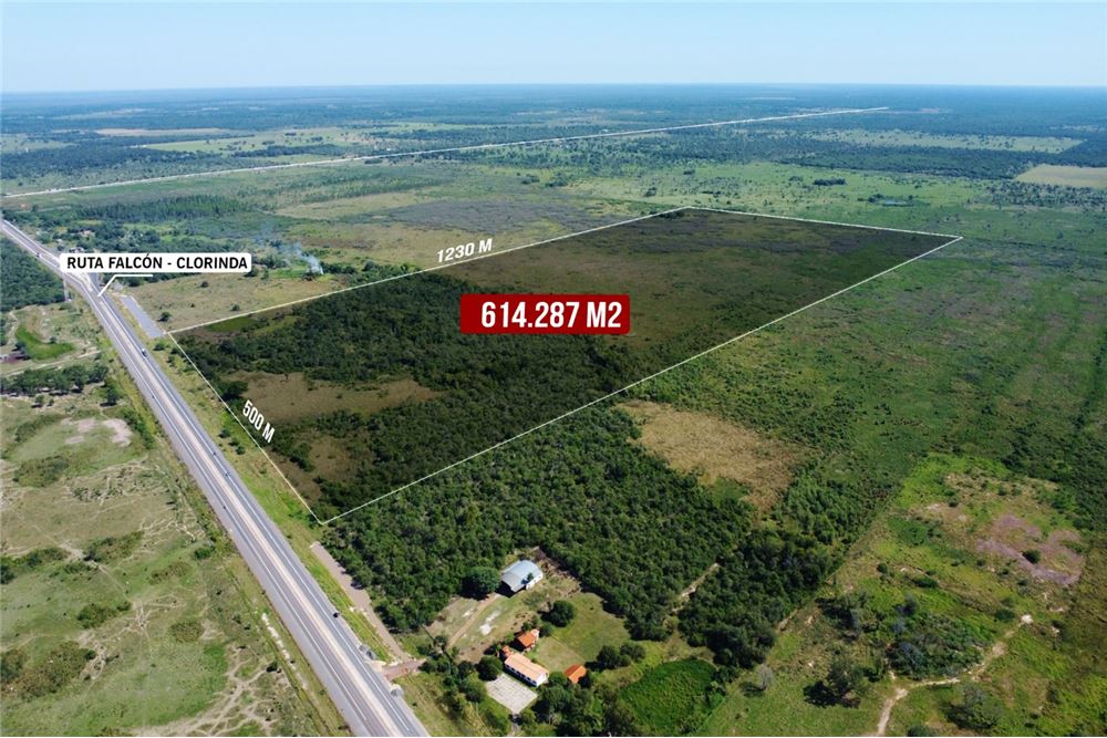 Terreno de 61 hectares à venda na Rota 9, Chaco'í