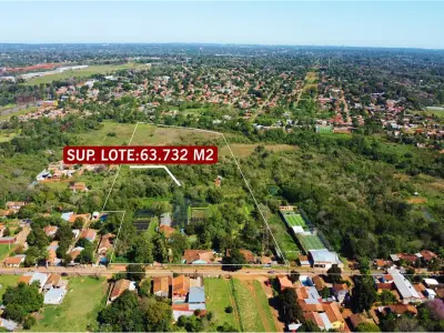 Terreno de 6,3 hectáreas en venta en Itauguá, Central