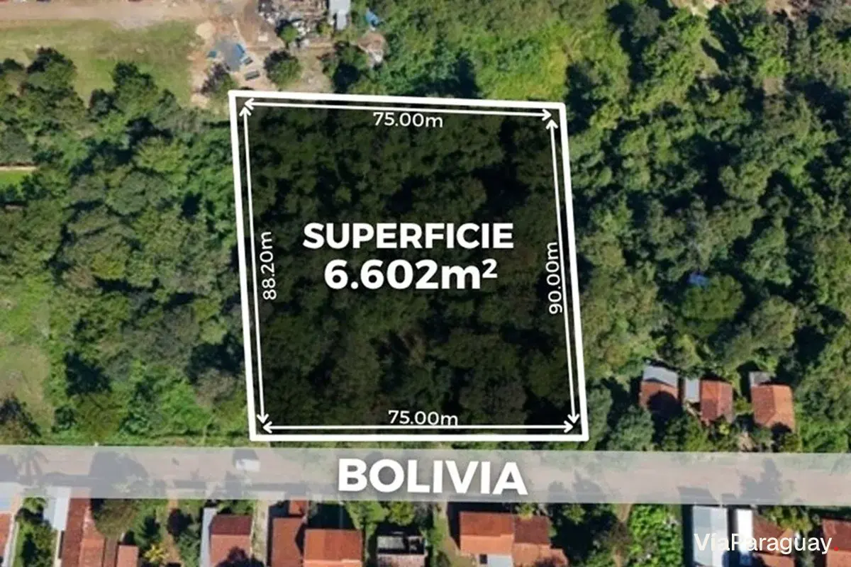 Terreno de 6.602 m² en venta en Mariano Roque Alonso