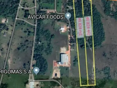 Terreno de 8 ha en venta en Limpio Salado – zona industrial