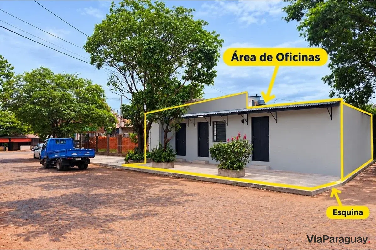 Terreno para alugar de 595 m² em esquina comercial, Luque