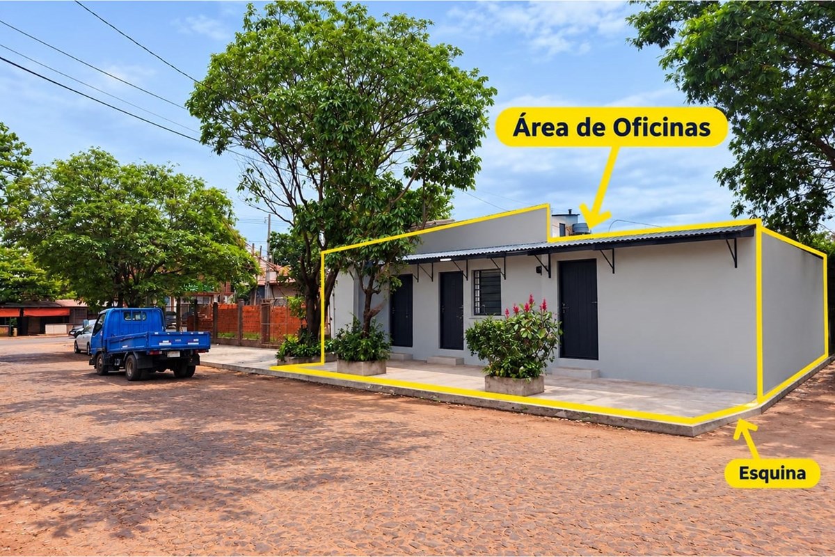 Terreno para alugar de 595 m² em esquina comercial, Luque