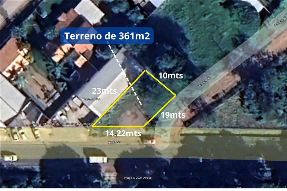 Terreno para alugar em Luque, na Avda. América