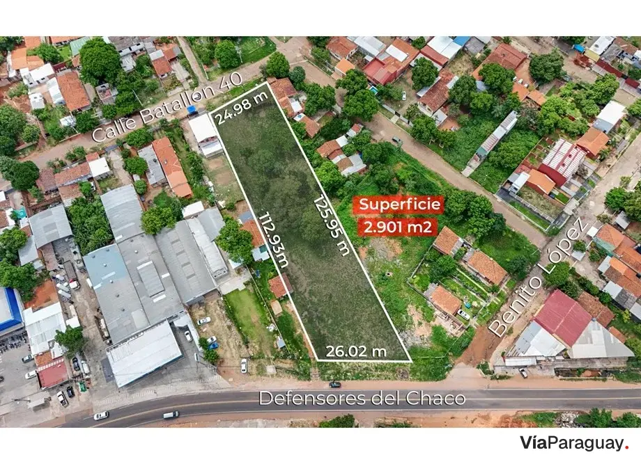 Terreno para alugar em Puerto Pabla, Lambaré