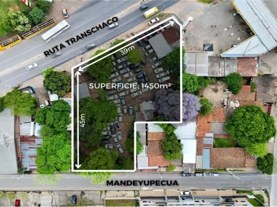 Land for rent on Avda. Transchaco, Loma Pytá