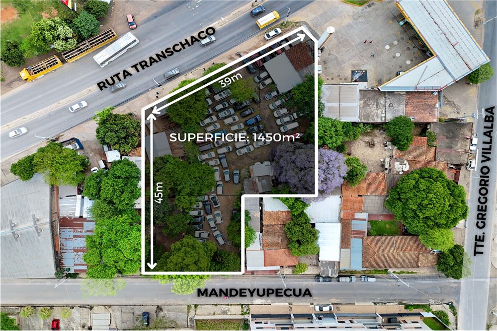 Terreno en alquiler sobre Avda. Transchaco, Loma Pytá
