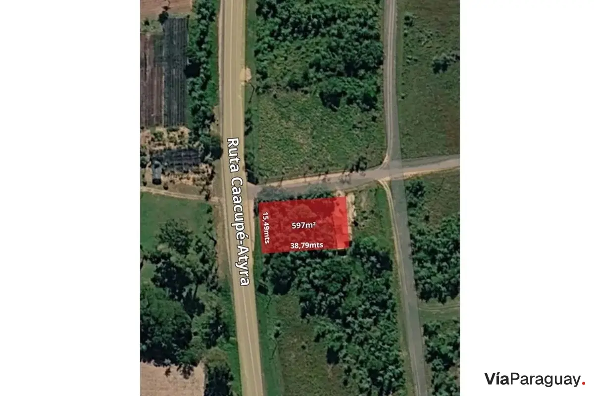 Terreno en venta en Caacupé