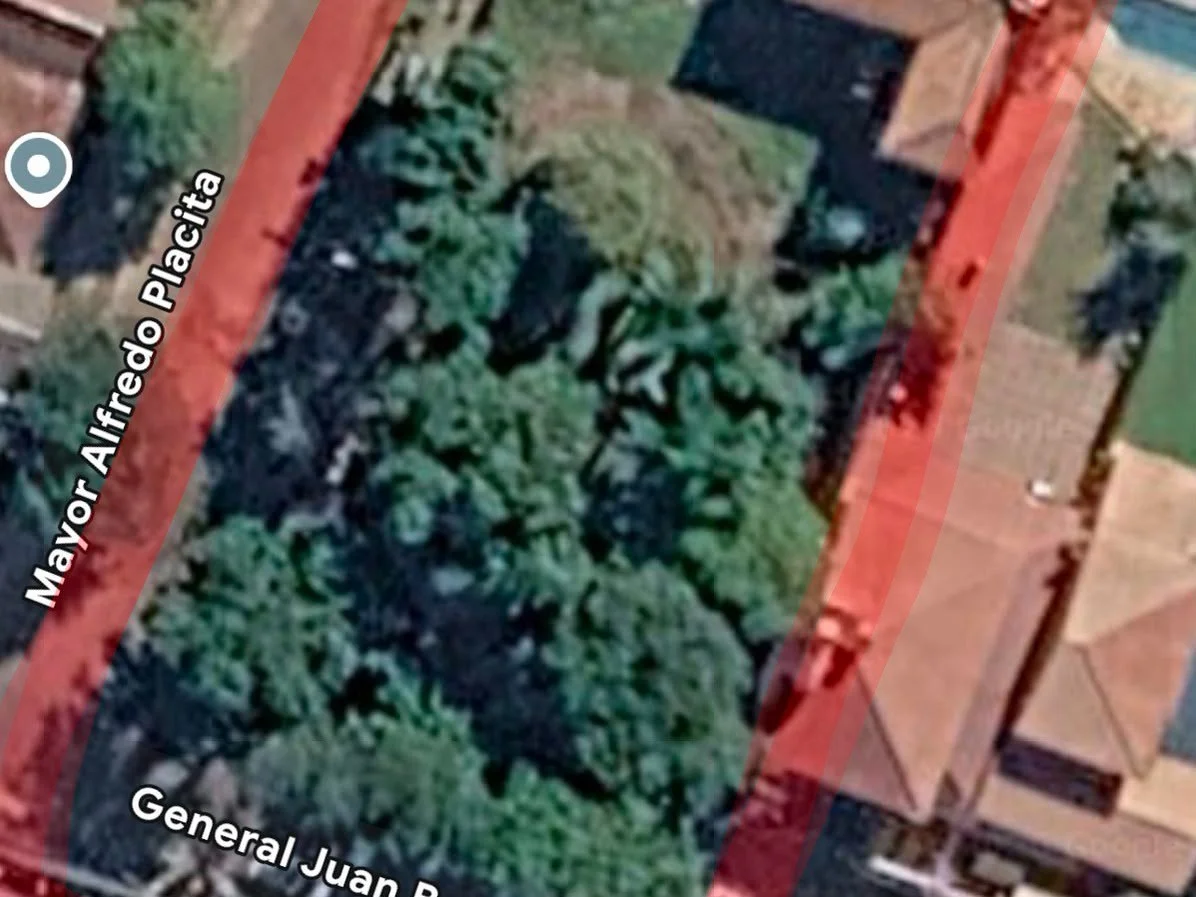 Terreno em Esquina de 1.200 m² em Pablo Rojas