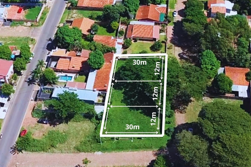 Terreno en esquina en venta en Barcequillo, San Lorenzo