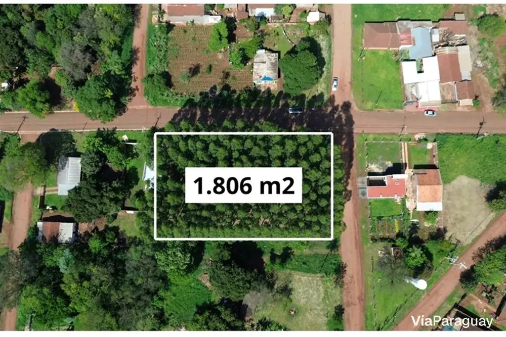 Terreno en esquina en venta en Cambyretá, Itapúa