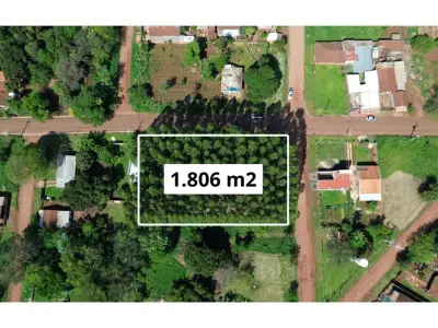 Corner lot for sale in Cambyretá, Itapúa