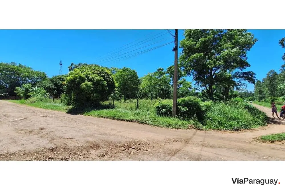 Corner lot for sale in Carmen del Paraná