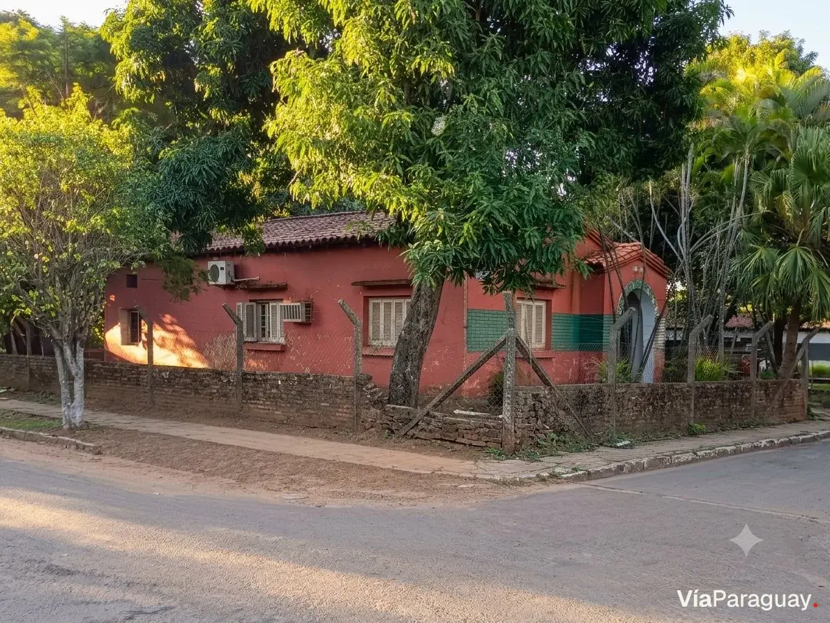 Corner lot for sale in Fernando de la Mora