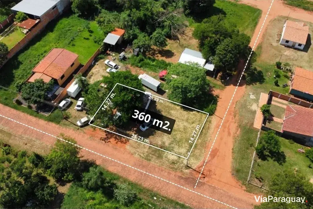 Terreno de esquina à venda em Itá, Central