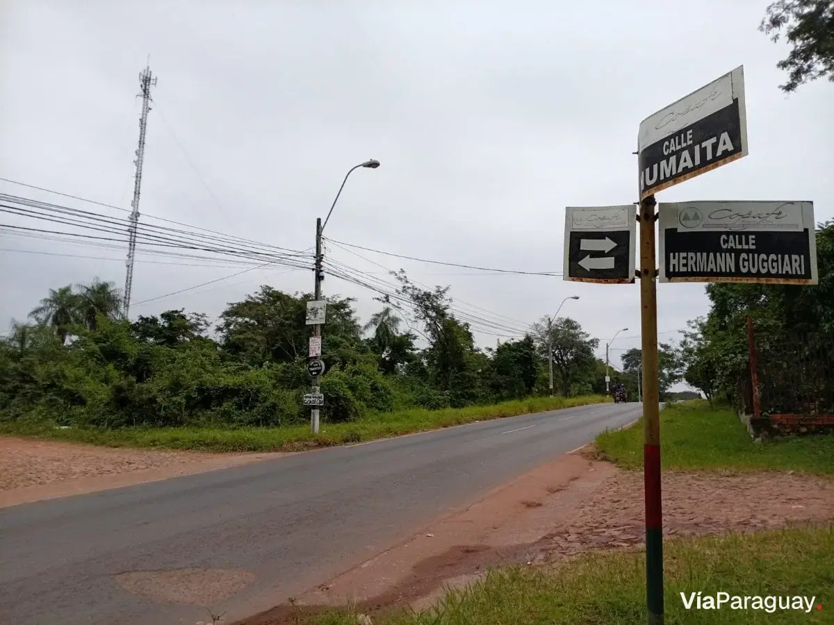 Corner lot for sale in Las Mercedes, Areguá
