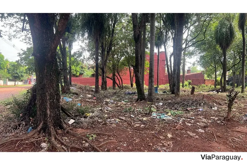 Corner lot for sale in Luque, Yka'a