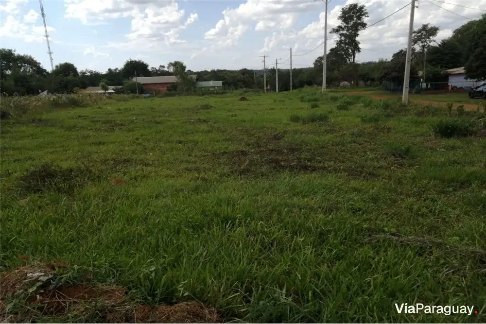 Land for sale on a corner in San Isidro, Encarnación