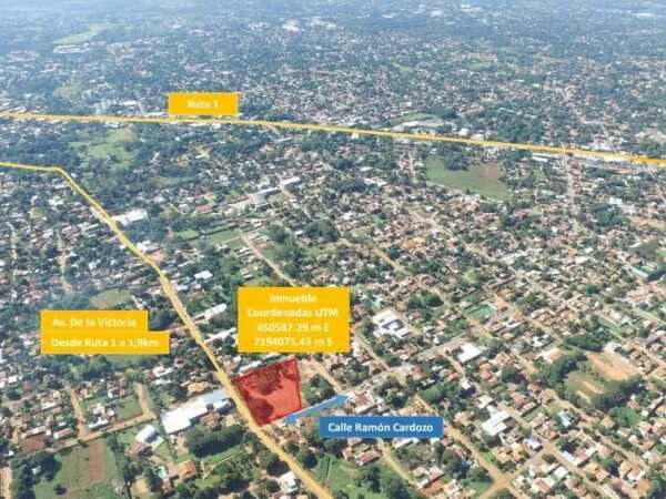Terreno de esquina à venda em San Lorenzo, Central