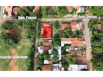Terreno à venda com casa para demolir em San Lorenzo