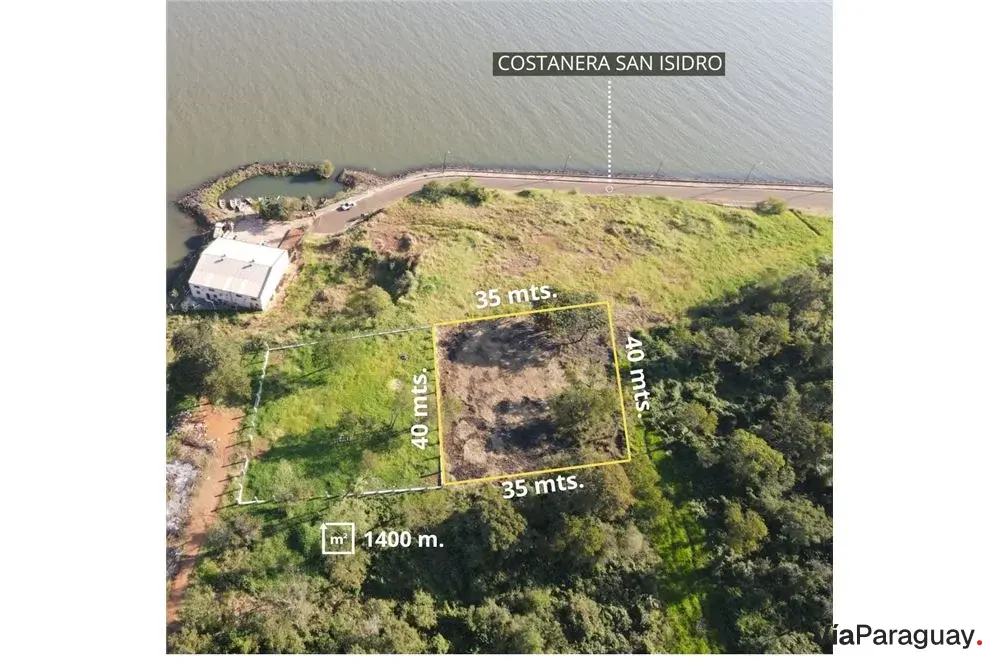 Land for sale with panoramic views in Encarnación