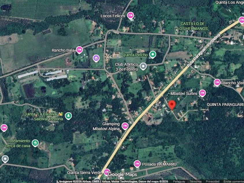 Terreno en Venta de 1.080 m² en Santo Tomás (Mbatoví), Paraguarí