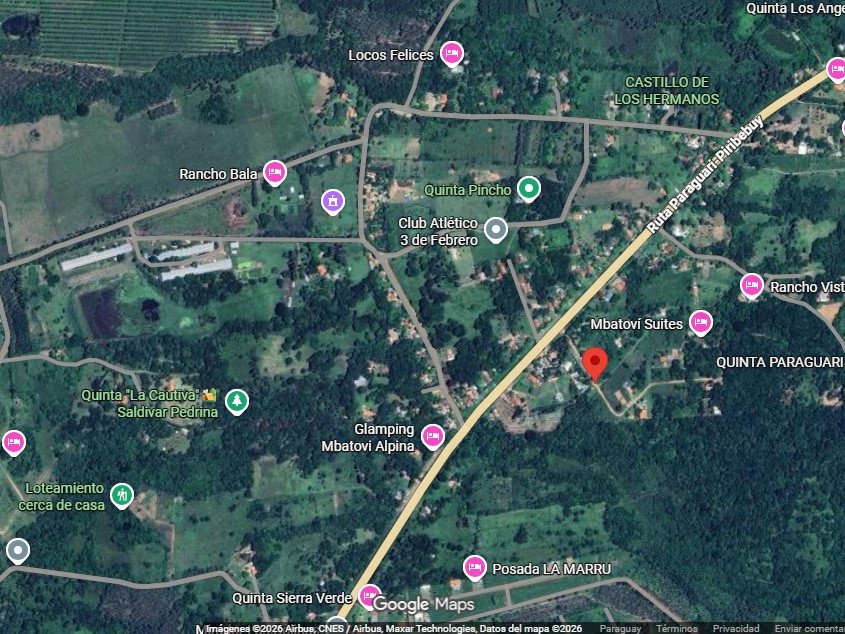 Terreno en Venta de 1.080 m² en Santo Tomás (Mbatoví), Paraguarí