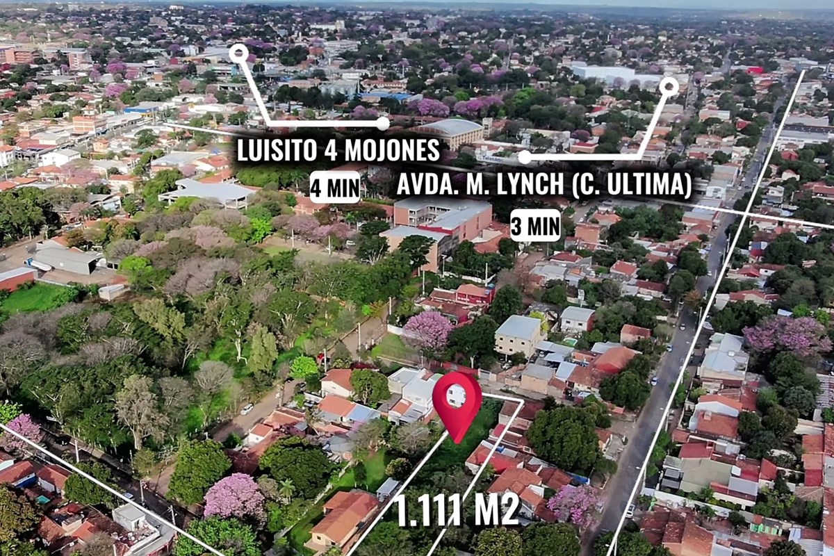 Terreno à venda de 1111 m² de rua a rua em Lambaré
