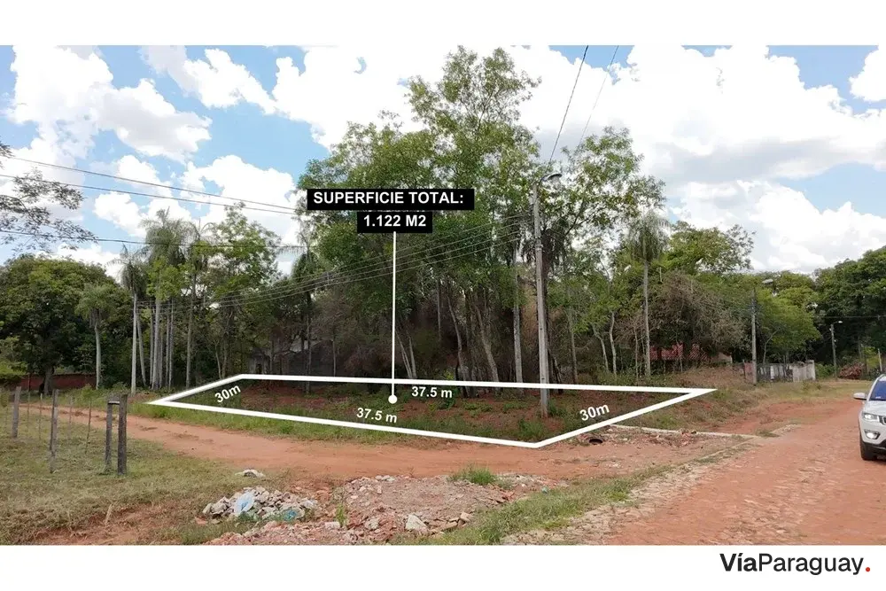 Terreno à venda de 1.122 m² em Zárate Isla, Luque
