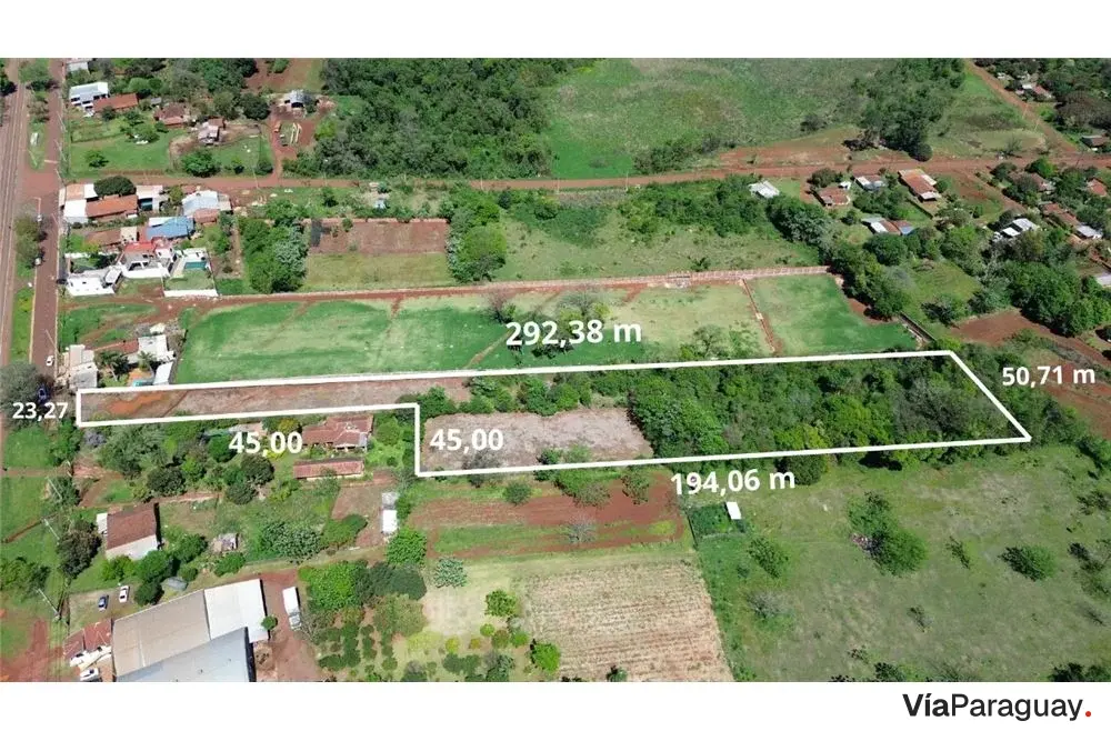 Land for sale of 11,404 m² in Capitán Miranda