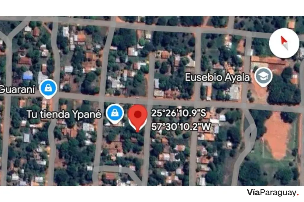 Land for sale, 360 m², in Colonia Thompson, Ypané