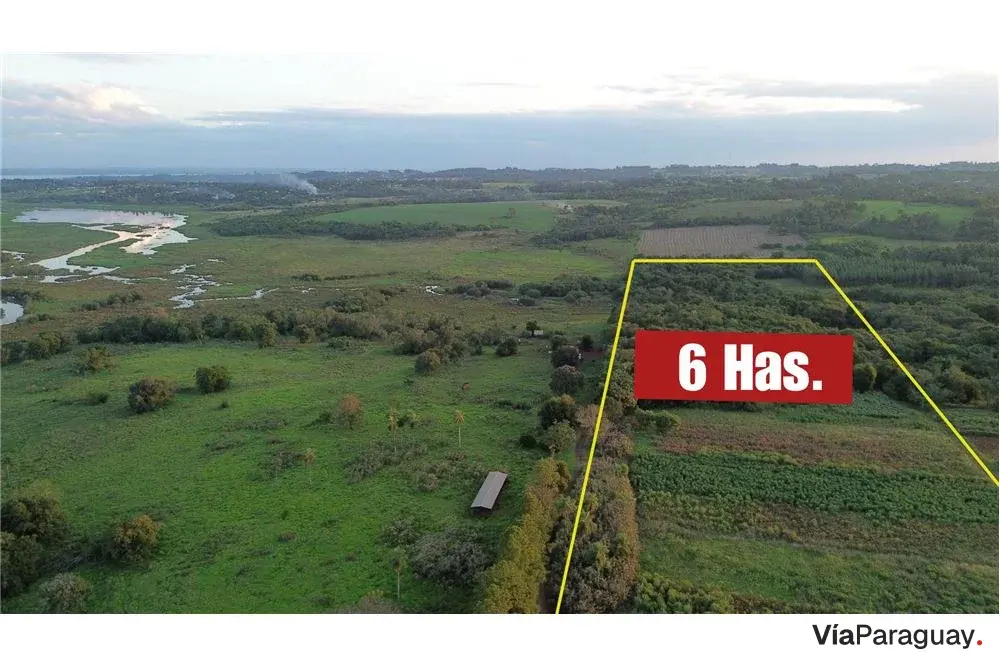 Terreno en venta de 6 hectáreas en Encarnación