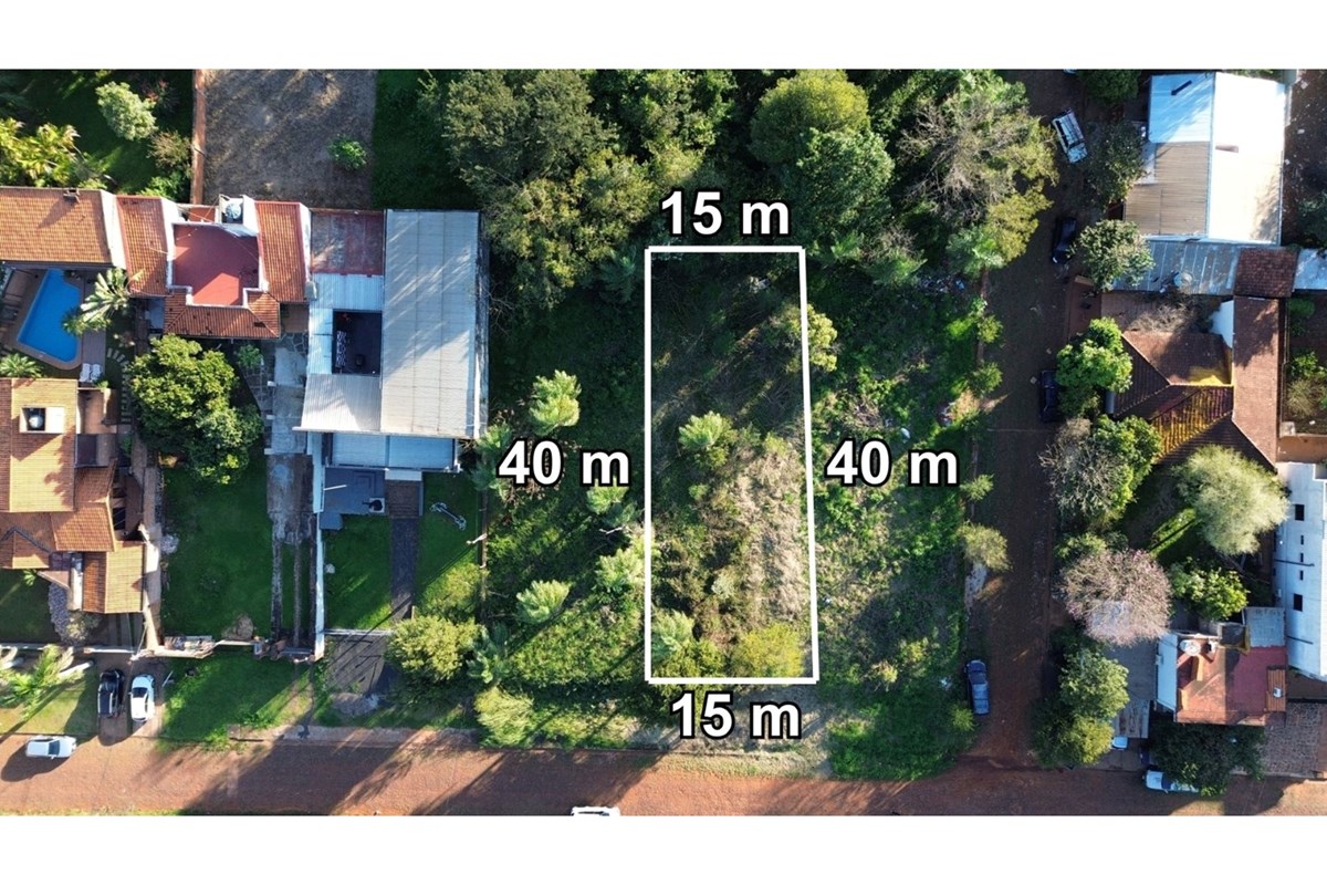 Land for sale, 600 m², in Mbói Ka'e, Encarnación