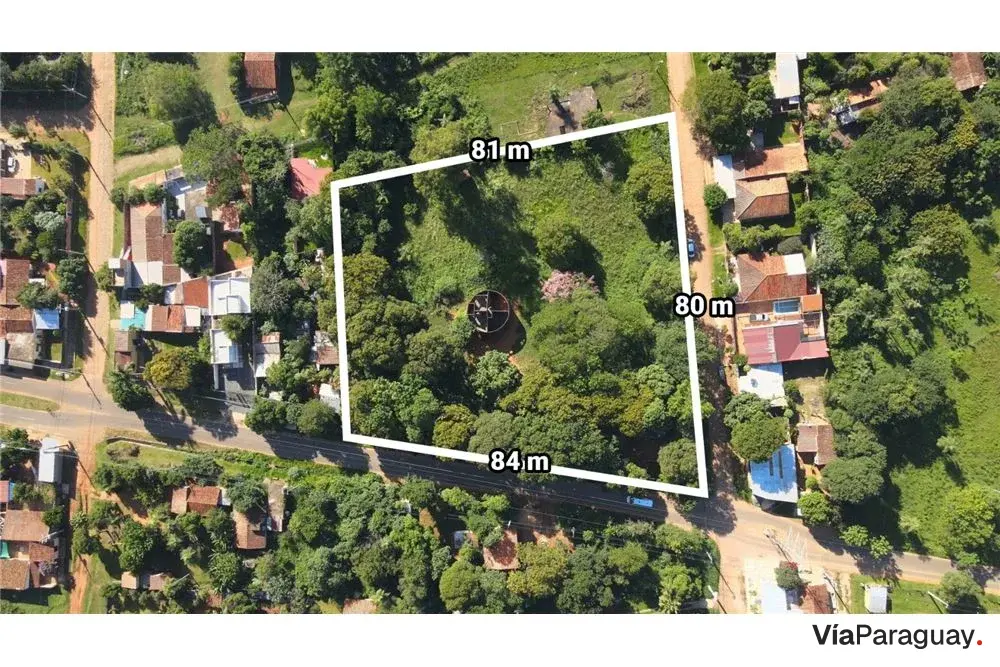 Terreno à venda de 6.755 m² em esquina, barrio Primavera, Luque