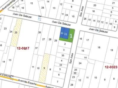 Terreno en venta de 909 m² en Las Mercedes, Asunción