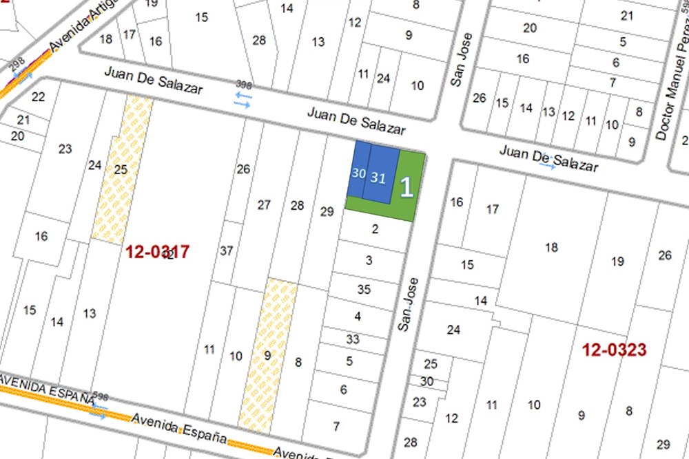 Terreno à venda de 909 m² em Las Mercedes, Assunção