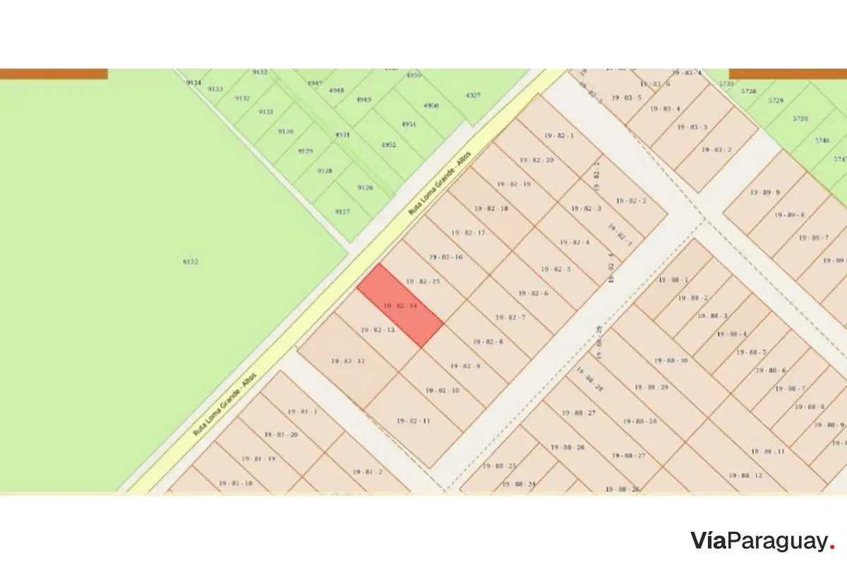 Terreno en venta en Altos, Cordillera, 1.200 m²
