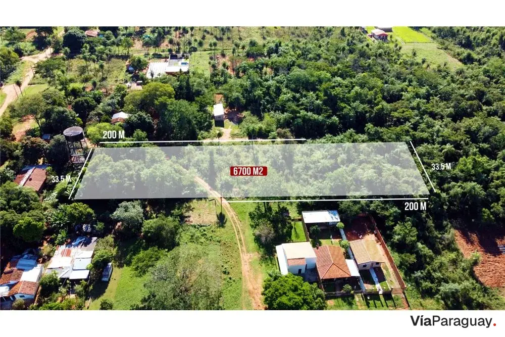 Terreno en venta en Areguá, Costa Fleitas - 6.700 m²
