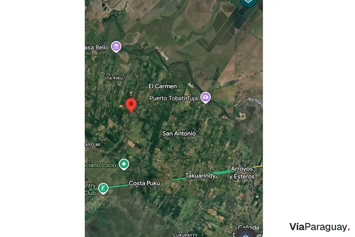 Terreno à venda em Arroyos y Esteros, Cordillera