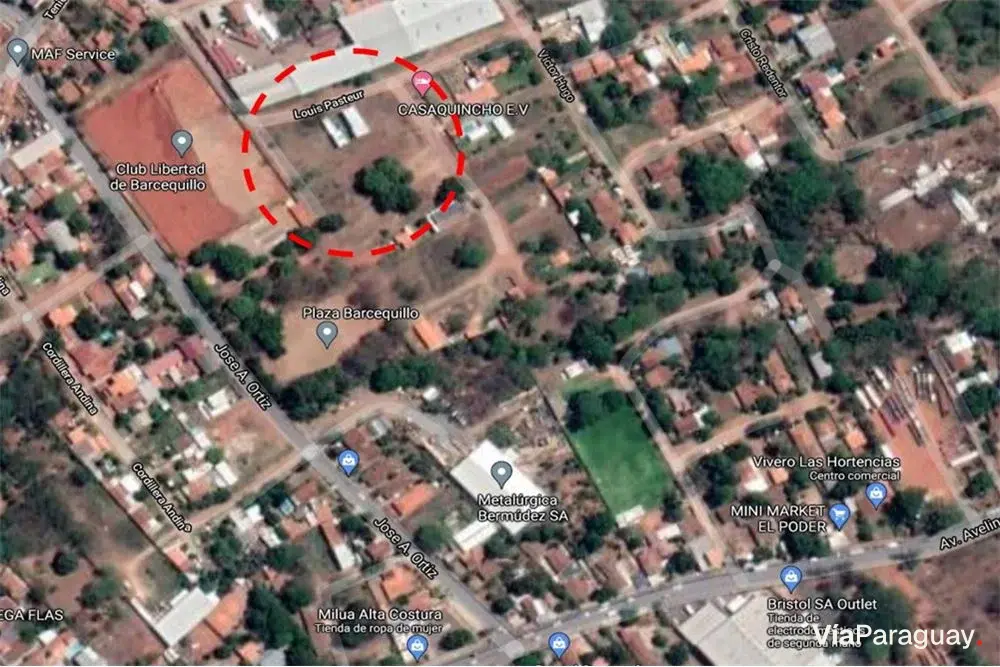 Terreno à venda no Barrio Barcequillo, San Lorenzo